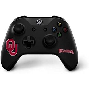 Skinit Skinit Gaming Gaming Skiner مع وحدة تحكم Xbox One X - جامعة أوكلاهوما ريد جيرسي تصميم رسمي