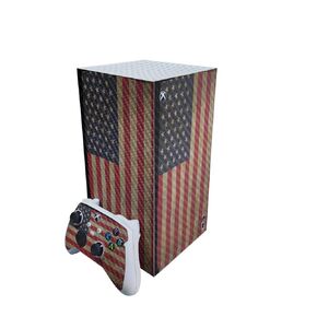 Carbon Fiber Gaming Skin Compatible with Microsoft Xbox Series X Digital Edition Bundle - Violet Stars - Premium 3M Vinyl Protective Wrap Decal Cover | Crafted in The USA by MightySkins