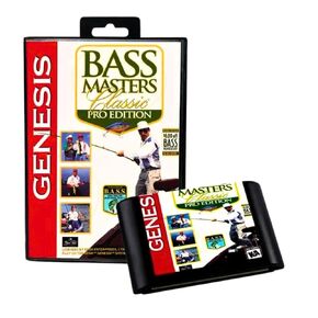 Bass Masters Classic - Pro Edition Game Cartridge 16 Bit MD Game Card With-Retail-Box For Sega Mega Drive For Genesis Video Game Console