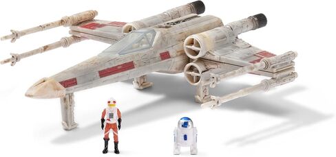 STAR WARS Micro Galaxy Squadron Gold Leader's Y-Wing - مركبة ستارفايتر مقاس 5 بوصات مع ملحقات شخصية صغيرة بحجم 1 بوصة لجون فاندر وR2-BHD in Saudi Arabia