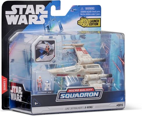 STAR WARS Micro Galaxy Squadron Gold Leader's Y-Wing - مركبة ستارفايتر مقاس 5 بوصات مع ملحقات شخصية صغيرة بحجم 1 بوصة لجون فاندر وR2-BHD in Saudi Arabia