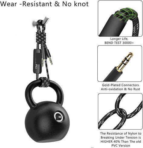 Chat Link Pro for Elgato HD60S Chat Link Cable with in-Line Lsolator for HD60 X Capture Card for Ninten*do Swi*tch, Xb*ox One, PS*4 in Saudi Arabia