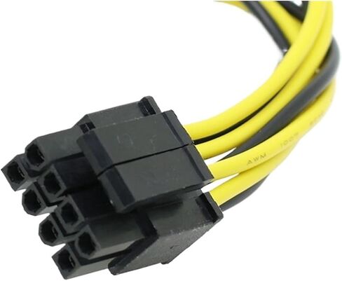 SATA 15pin to 8pin Graphic Card Power Adapter Cable 20cm PCIE SATA Power Supply Cable 8p to SATA for Bitcoin Miner Mining(8pin to 2 sata) in Saudi Arabia