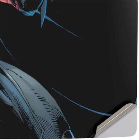 Skinit Decal Gaming Skin Compatible with PS5 Slim Disk Console - Officially Licensed DC Comics Batman Holding Batarang Art Design in Saudi Arabia