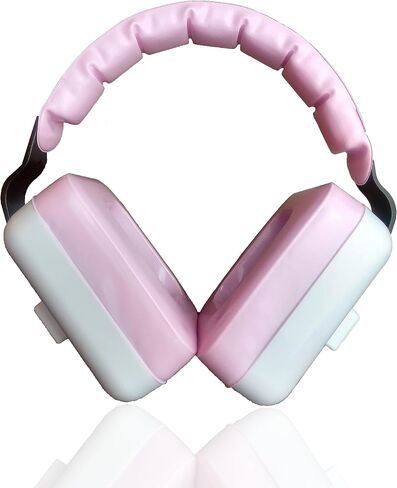 DECIBEL DEFENSE Jr. Kids Ear Protection-28dB NRR Noise Reduction Hearing Protection Earmuffs for Infants,Babies&Toddlers-Perfect Headphones for Concerts,Airplane,Fireworks,Travel,Sensory&Shooting-BLUE in Saudi Arabia