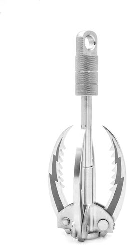 JWWYJ Folding Claw Grappling Hook - Multifunctional Stainless Steel Hook for Outdoor Survival, Camping, and Hiking in Saudi Arabia