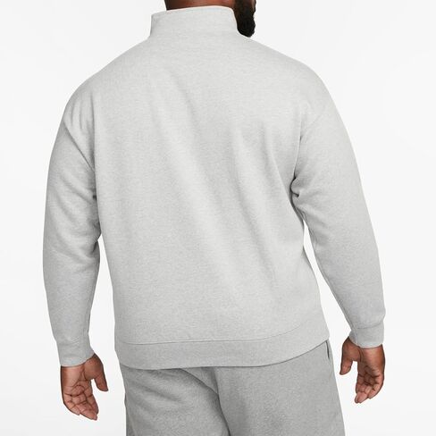 Nike Solo Swoosh Men's 1/4-Zip Top (as1, alpha, m, regular, regular, Gray) in Saudi Arabia