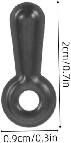 Pretyzoom 160pcs مقاطع صور إطار زنبرك الأزرار مع مسامير لتجميع سريع ومقاطع دعم التفكيك للرسومات ملصقات وملحقات الأجهزة السوداء الحرف in Kuwait