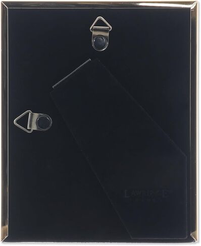 Lawrence Frames 510746 4x6 Metal Picture Frame Silver-Plate with Delicate Beading in Kuwait