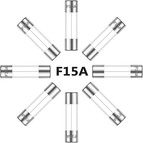 ALLECIN 5A 250V 5x20MM Fast Blow Glass Fuse 5 Amp 250 Volt 0.2 x 0.78 Inch Fast-Acting Tube Fuses F5AL250V (Pack of 30Pcs) in Saudi Arabia