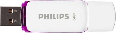 Philips 16GB Flash Drive ، Snow Edition USB 2.0 - White/Blue - 3 pack in Kuwait