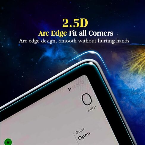 2PCS 2025 Hyun dai Tucson Tempered Glass Screen Protector Compatible with 2025 Hy undai Tucson Santa Cruz Screen Protector 12.3 Inch Tucson Accessories 2025 -HD (1pcs Glass Nav. &1pcs Nano AC Climate) in Kuwait