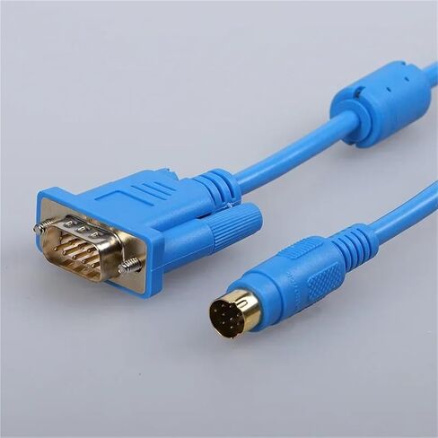 Suitable MT6000 SeriesToch Screen Connect to FX Series PLC Programming Cable MT6000-FX MT8000-FX(White Color) in Saudi Arabia
