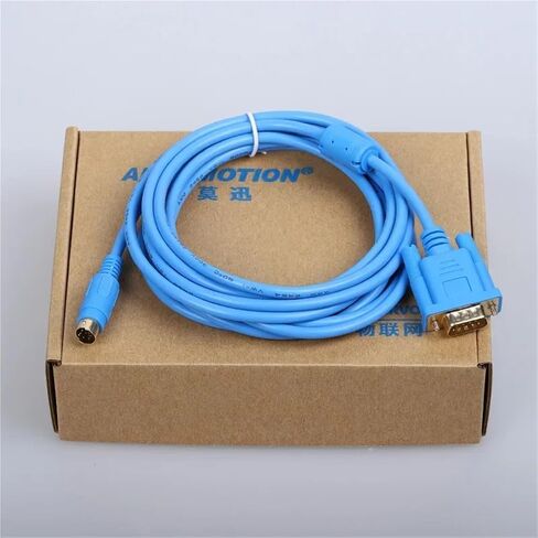 Suitable MT6000 SeriesToch Screen Connect to FX Series PLC Programming Cable MT6000-FX MT8000-FX(White Color) in Saudi Arabia
