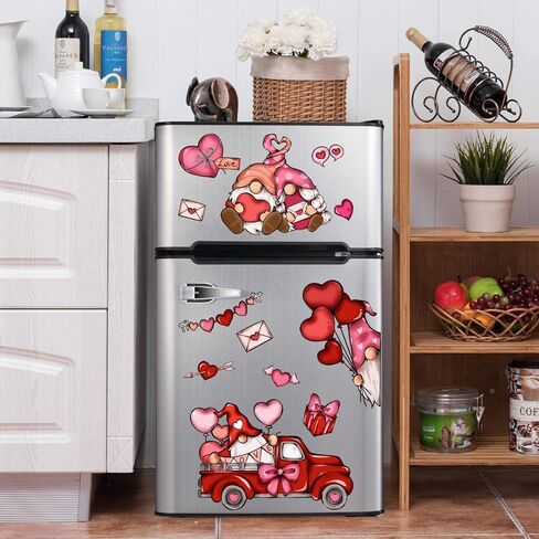 مجموعة ملصقات النوافذ لديكور عيد الحب من Ivenf، 8 أوراق لعيد الحب، القديس باتريك، زينة عيد الفصح، ملصقات بيض ملونة كبيرة على شكل شجرة شامروك للنوافذ الزجاجية، ديكور مكتب المدرسة المنزلية للأطفال in Kuwait