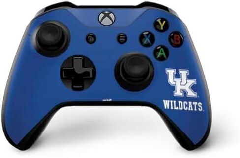 Skinit Skinit Gaming Gaming Skin متوافق مع جهاز التحكم Xbox One X - تصميم جامعة كنتاكي بلو جيرسي رسميًا in Kuwait