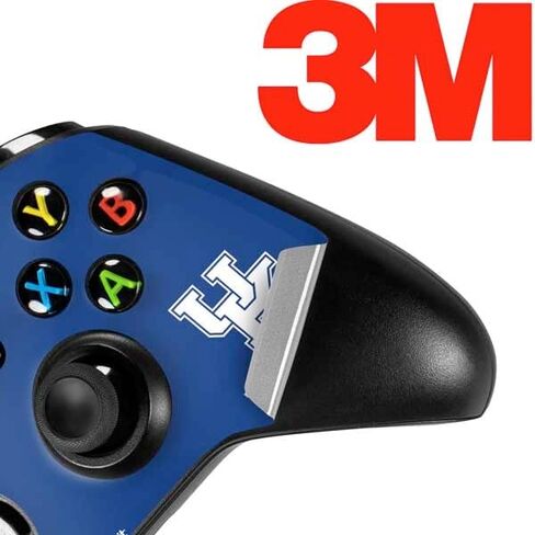 Skinit Skinit Gaming Gaming Skin متوافق مع جهاز التحكم Xbox One X - تصميم جامعة كنتاكي بلو جيرسي رسميًا in Kuwait