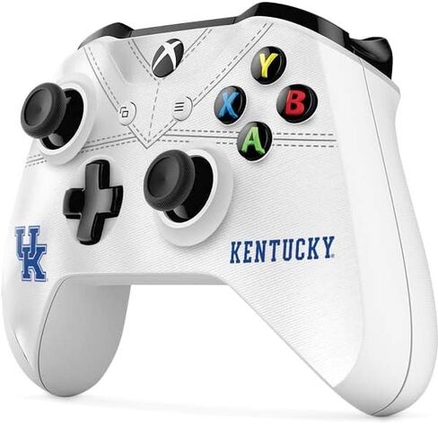 Skinit Skinit Gaming Gaming Skin متوافق مع جهاز التحكم Xbox One X - تصميم جامعة كنتاكي بلو جيرسي رسميًا in Kuwait