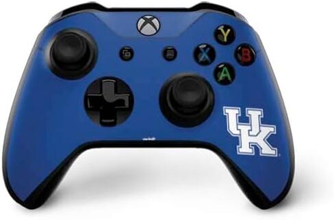 Skinit Skinit Gaming Gaming Skin متوافق مع جهاز التحكم Xbox One X - تصميم جامعة كنتاكي بلو جيرسي رسميًا in Kuwait