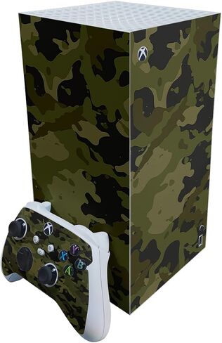 Carbon Fiber Gaming Skin Compatible with Microsoft Xbox Series X Digital Edition Bundle - Violet Stars - Premium 3M Vinyl Protective Wrap Decal Cover | Crafted in The USA by MightySkins in Saudi Arabia