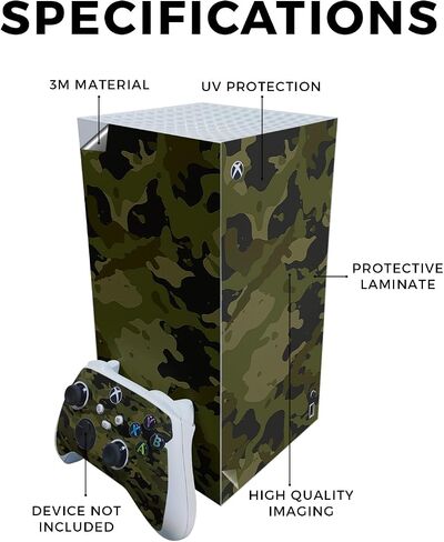 Carbon Fiber Gaming Skin Compatible with Microsoft Xbox Series X Digital Edition Bundle - Violet Stars - Premium 3M Vinyl Protective Wrap Decal Cover | Crafted in The USA by MightySkins in Saudi Arabia