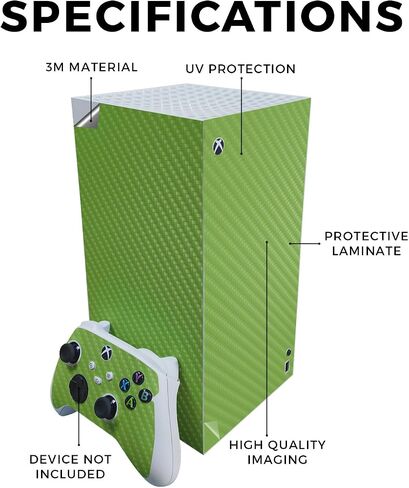 Carbon Fiber Gaming Skin Compatible with Microsoft Xbox Series X Digital Edition Bundle - Violet Stars - Premium 3M Vinyl Protective Wrap Decal Cover | Crafted in The USA by MightySkins in Saudi Arabia