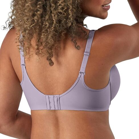 Bali Women's Underwire, One Smooth U Ultra Light T-Shirt, Convertible Bra, Wisteria Blue in Saudi Arabia