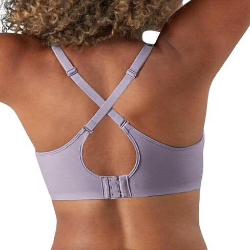 Bali Women's Underwire, One Smooth U Ultra Light T-Shirt, Convertible Bra, Wisteria Blue in Saudi Arabia