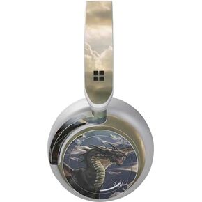Skinit Skinit Audio Audio Skin متوافق مع سماعات الرأس السطحية - تصميم Dragon Rogue المصمم أصلاً