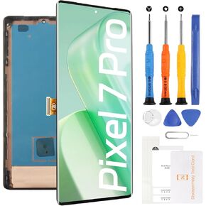 Screen Replacement for Google Pixel 7 Pro GP4BC, GE2AE 6.7" OLED LCD Display Touch Digitizer Glass Assembly - Tools(Not for Pixel 7/7a)