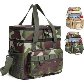 Large Cooler Backpack, Insulated Leak Proof Waterproof Travel Bag, Portable Lightweight Beach Camping Lunch Backpack for Men and Women