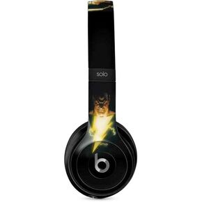 Skinit Decal Audio Skin Compatible with Beats Solo 2 Wired - Officially Licensed Warner Bros Black Adam Comic Design
