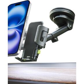 Bracketron Car Phone Holder, TripGrip Phone Mount for Car Dashboard & Air Vent, 360 Rotation One-Hand Release Car Cell Phone Holder for iPhone, Samsung, Androids. in Kuwait