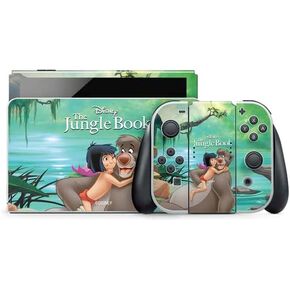 Skinit Decal Gaming Skin Compatible with Nintendo Switch OLED (2021) - Officially Licensed Disney Jungle Book Baloo Portrait Design
