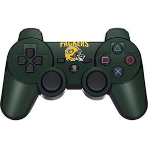 Skinit Decal Gaming Skin Compatible with PS3 Dual Shock Wireless Controller - Officially Licensed NFL Green Bay Packers Helmet Design