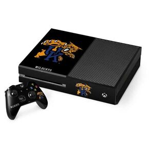 Skinit Decal Gaming Skin Compatible with Xbox One Console and Controller Bundle - Officially Licensed University of Kentucky UK Wildcats Design