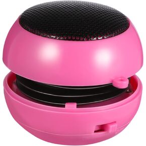USB Rechargeable Wired Speaker with Aux Input Compact Design for Laptop Phone and Tablet Portable Audio for Home Office and School