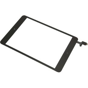 شاشة مرتبة أجهزة الكمبيوتر اللوحي استبدال الزجاج ببديل للمنزل لنظام التشغيل iOS Mini 1 2 ، شاشة اللمس الخدش ، الأسود