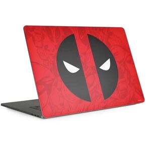 Skinit Decal Laptop Skin Compatible with MacBook Pro 13-inch with Touch Bar (2016-20) - Officially Licensed Marvel Deadpool Wade Wilson Design