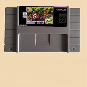 Royal Retro Marvel Super Heroes-War of the Gems 16 bit Big Gray Game Card For NTSC Game Player