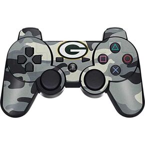 Skinit Decal Gaming Skin Compatible with PS3 Dual Shock Wireless Controller - Officially Licensed NFL Green Bay Packers Camo Design