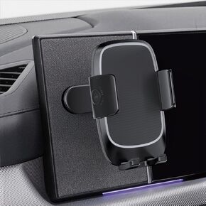Car Phone Holder Mount for Hyundai Ioniq 5, Magnetically Attaches to Metallic Dashboard for 2024 2025 Hyundai Sonata, Kona & loniq5 2022-2025, Wide Clamp for 4-7.2 inch Smartphones