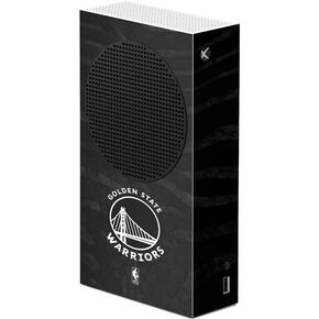 ألعاب Skinit Scenit Gaming Skin متوافقة مع وحدة التحكم S -Series S -Series - مرخص رسميًا في الدوري الاميركي للمحترفين Golden State Warriors تصميم طباعة الحيوانات الأسود