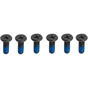 Gintai 6Pcs Lower Bottom Base Cover Case Screws Replacement for DELL Alienware M16 R2（Black）
