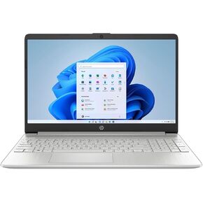 HP 15-dy5073dx 15.6" Full HD Touchscreen Laptop, Intel Core i7-1255U 1.7GHz, 16GB RAM, 512GB SSD, Windows 11 Home S Mode, Natural Silver