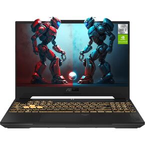 ASUS TUF Gaming Laptop, 15.6"" FullHD Display, Intel Core i7-12700H, 64 GB DDR4 RAM, 2 TB PCIe SSD, NVIDIA GeForce RTX 4070, Windows 11 Home, Mecha Grey, Gray