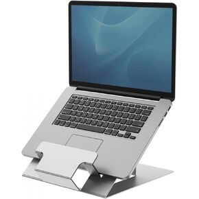Fellowes Hylyft Laptop Stand - Portable Height Adjustable Laptop Riser with Carry Pouch