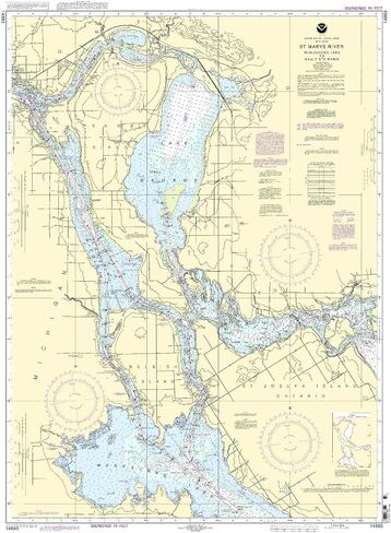 14883-ST. Marys River - Munuscong Lake to Sault Ste. ماري in Saudi Arabia