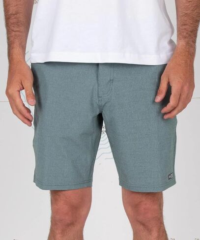 Salty Crew Drifter 21" Hybrid Walkshorts Grey 34 in Saudi Arabia