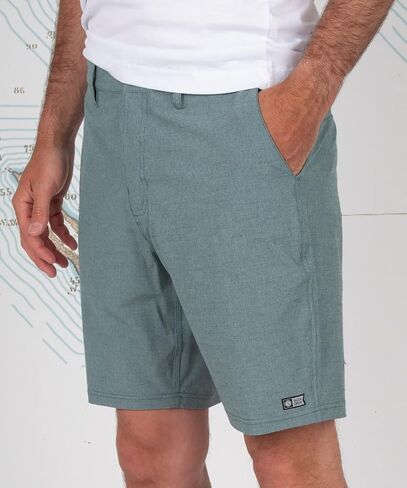 Salty Crew Drifter 21" Hybrid Walkshorts Grey 34 in Saudi Arabia